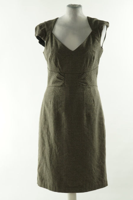 Sukienka szara kratka