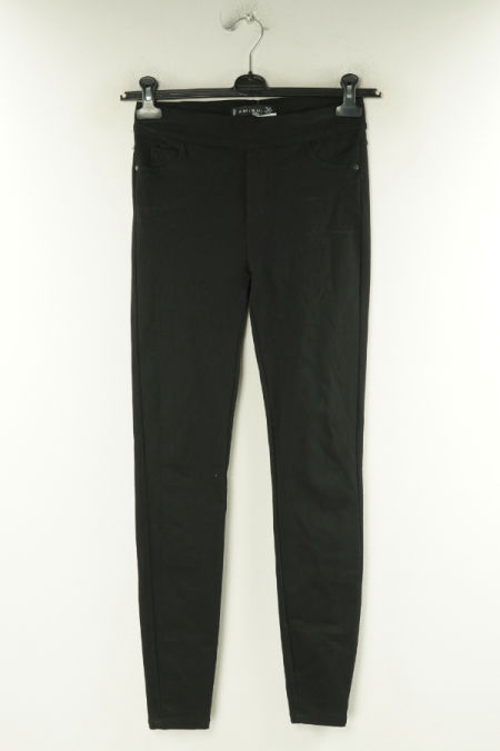 Spodnie czarne jeansowe jegginsy