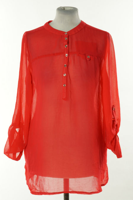 Koszula czerwona cienka