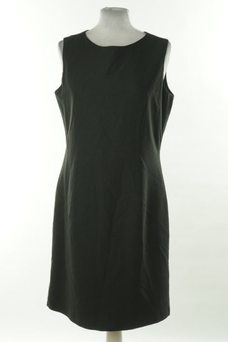 Sukienka czarna na grubych ramiączkach