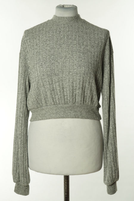 Bluzka szara melanż