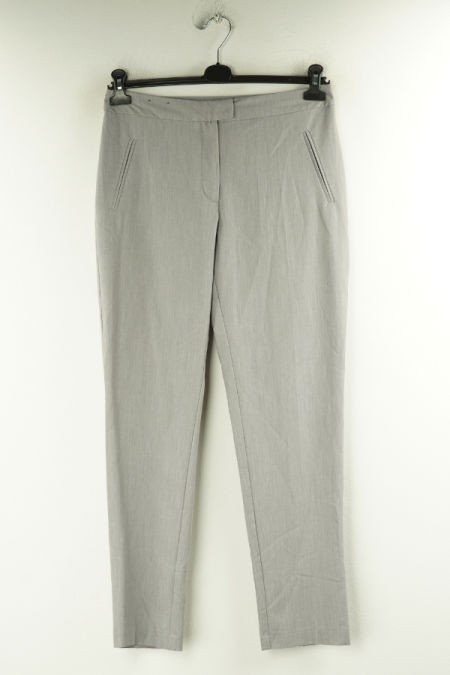 Spodnie szare z kantem