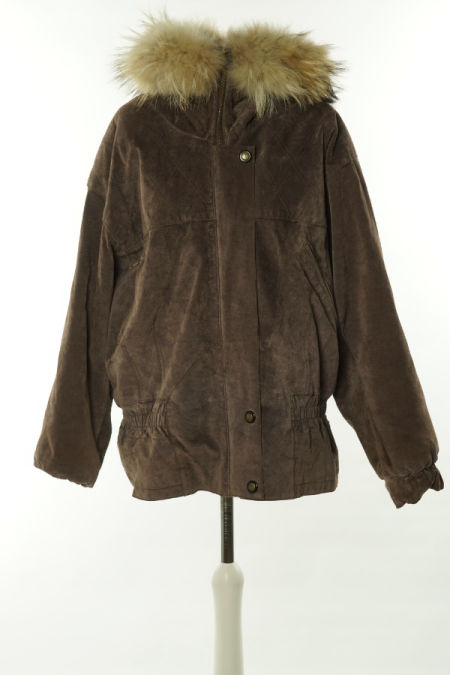Kurtka brązowa skórzana