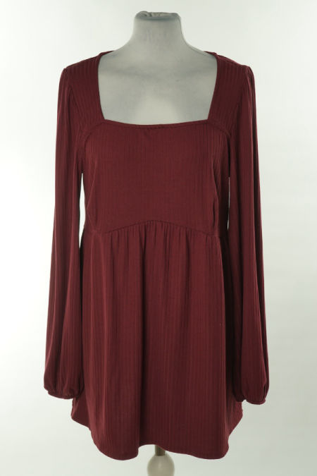 Sukienka bordowa