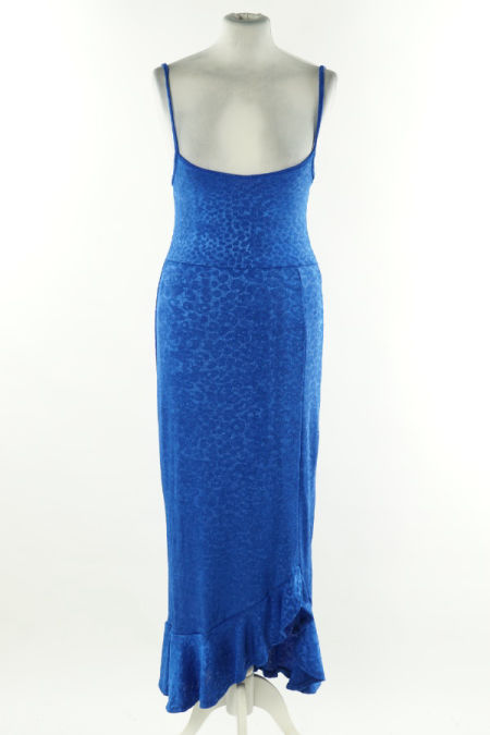 Sukienka niebieska połyskująca