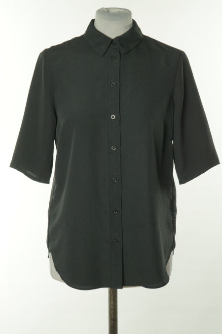 Koszula czarna gładka, H&M