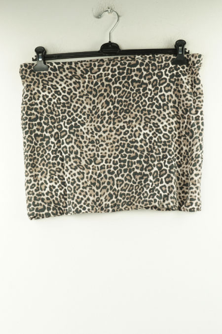 Spódnica beżowa z cętki, H&M