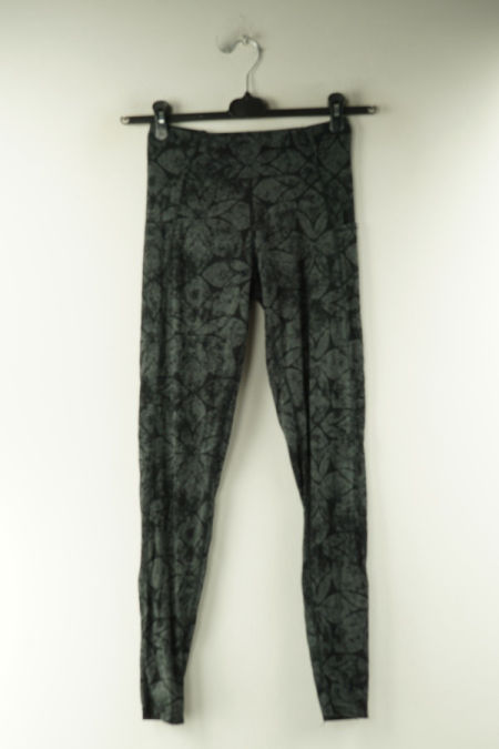 Legginsy szaro - czarne