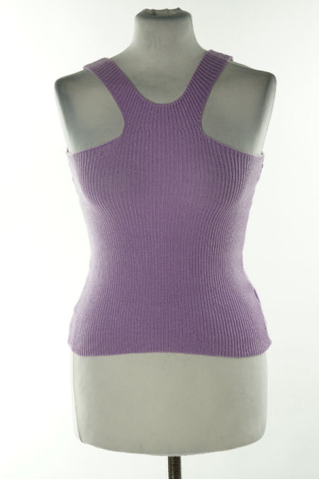 Bluzka sweterkowa fioletowa 