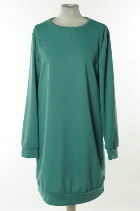 Sukienko-bluza zielona