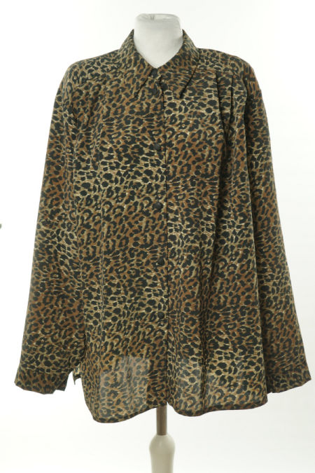 Koszula brązowa w cętki