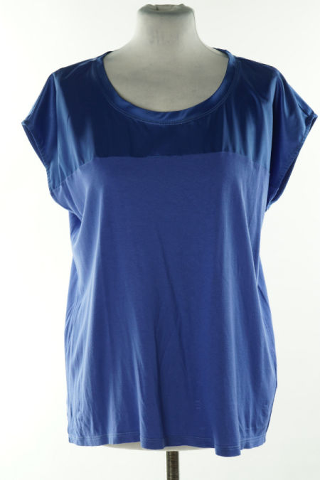 Koszulka niebieska z krótkim rękawem