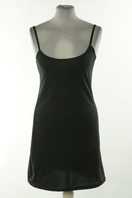 Sukienka czarna cienka na ramiączkach