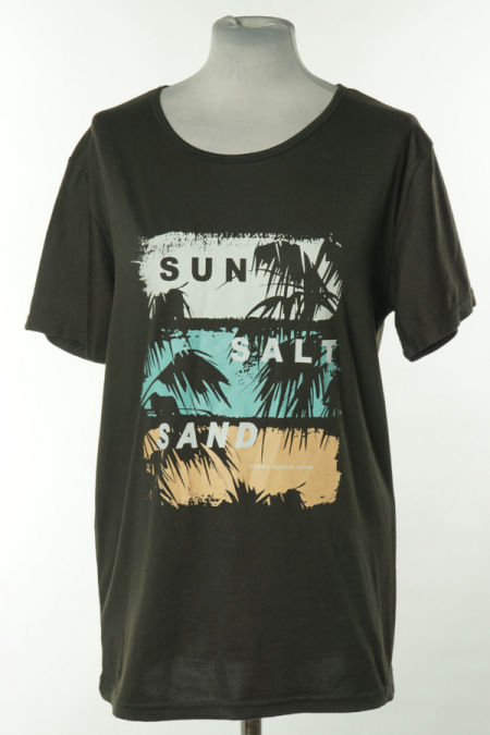 Koszulka czarna nadruk