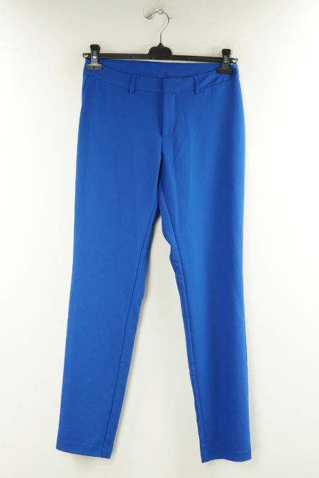 Spodnie materiałowe niebieskie