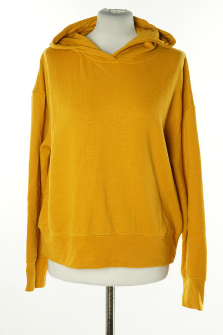 Bluza żółta z kapturem