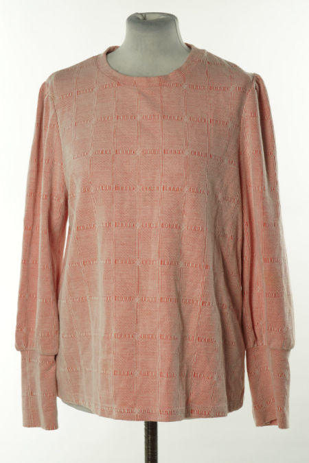 Bluzka biało-różowa