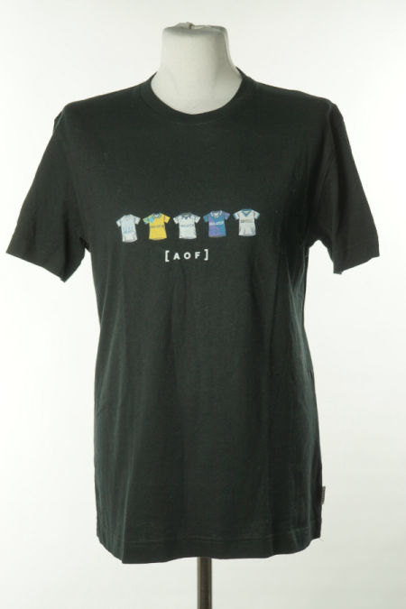 Koszulka czarna z kolorowym nadrukiem