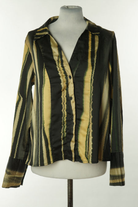 Koszula czarno - beżowa