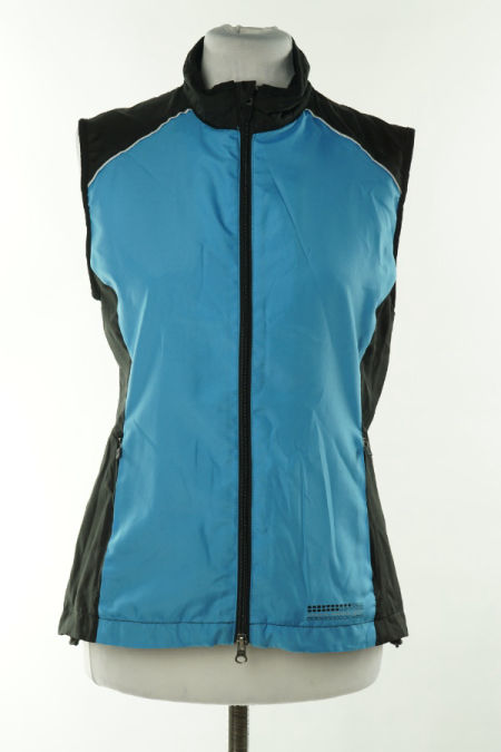 Kamizelka niebiesko-czarna