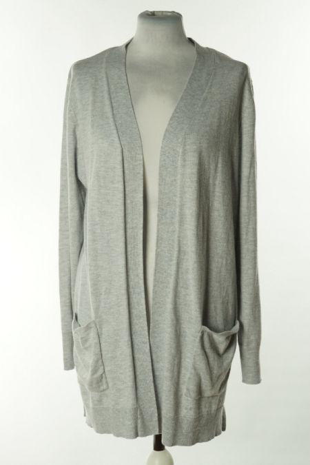 Narzutka szara sweterkowa