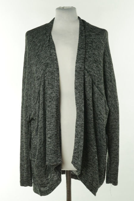 Narzutka sweterkowa ciemnoszara