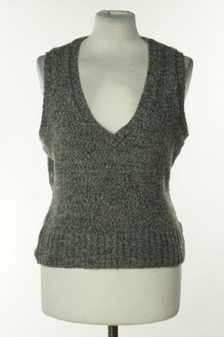 Kamizelka szara sweterkowa