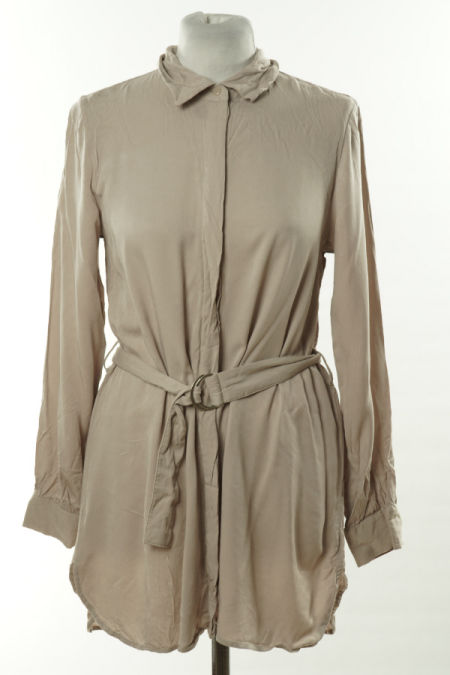 Koszula beżowa gładka