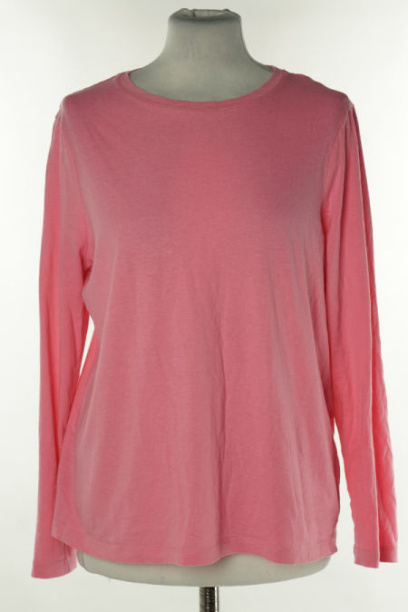 Bluzka różowa gładka