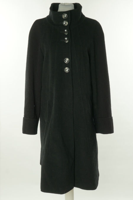 Płaszcz czarny(70%WEŁNY)