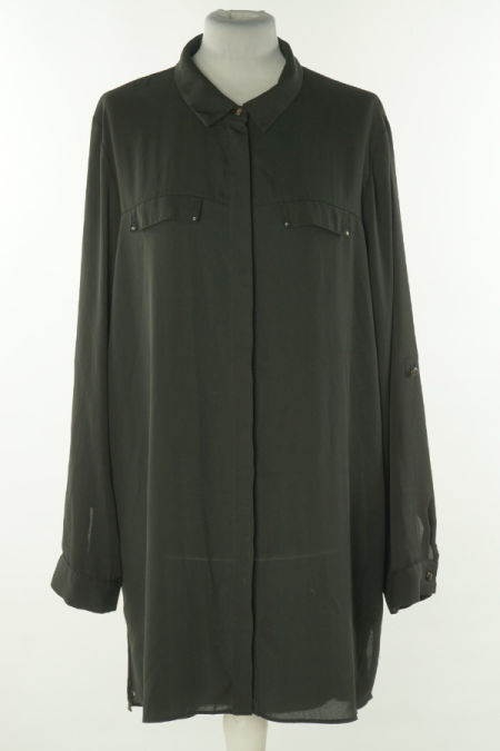 Tunika koszulowa czarna