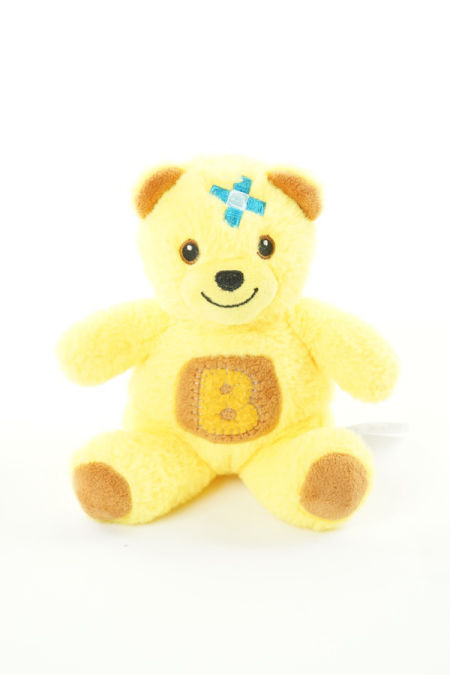 Maskotka miś żółty