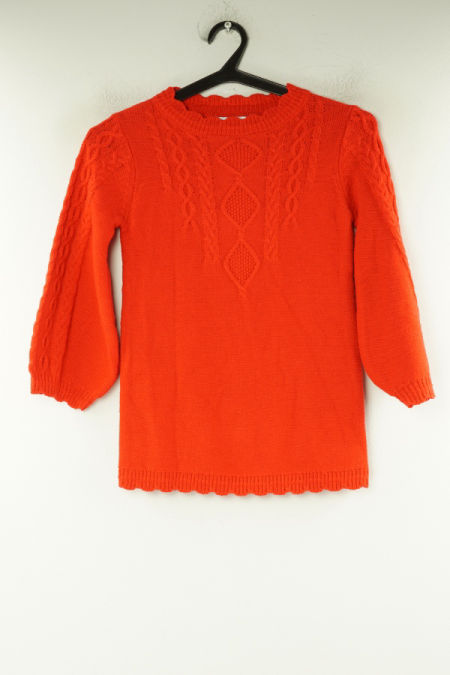 Tunika czerwona sweterkowa