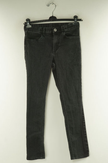 Spodnie czarne jeansowe