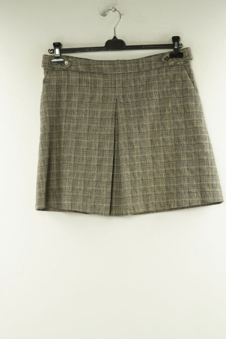 Spódnica szara w kratkę