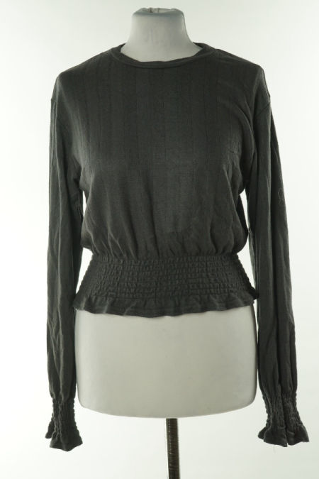 Bluzka szara z długim rękawem 