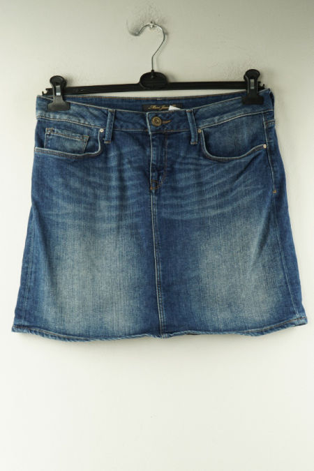 Spódnica niebieska jeansowa