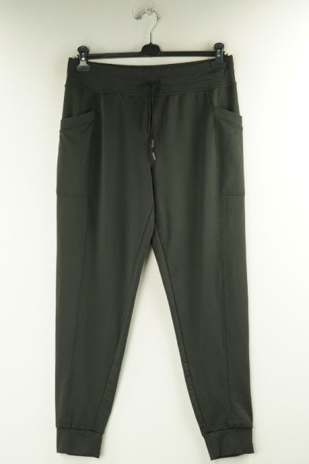 Spodnie czarne sportowe dresowe