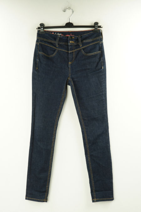 Spodnie granatowe jeansowe