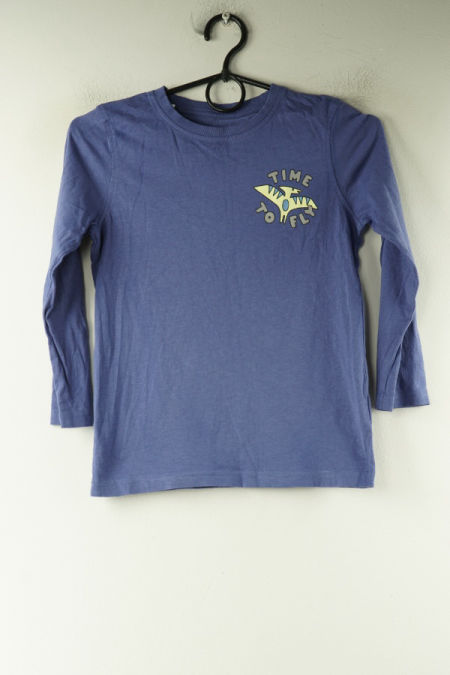 Koszulka fioletowa nadruk