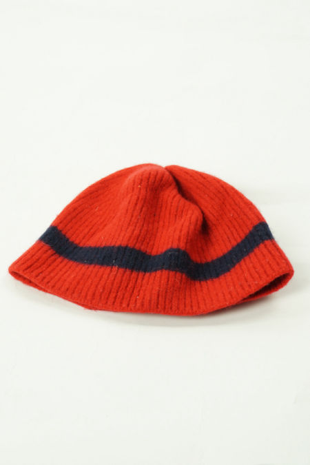 Czapka czerwona wełniana, TOMMY HILFIGER