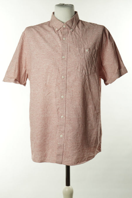 Koszula różowa w biały wzorek