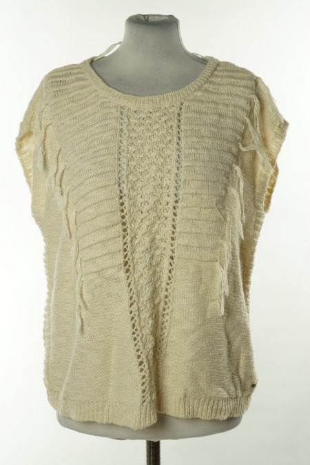 Kamizelka sweterkowa beżowa