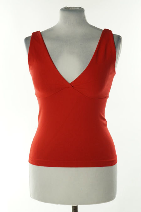 Top czerwony na ramiączkach