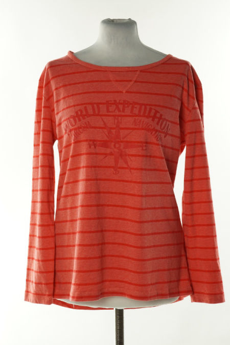 Bluzka łososiowa w paski
