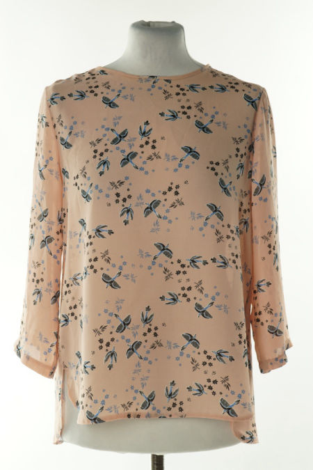 Bluzka łososiowa w ptaki, PRIMARK