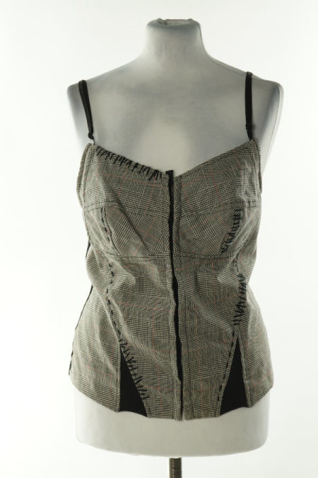 Koszulka szara w kratkę