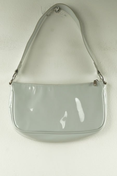 Torebka szara lakierowana 