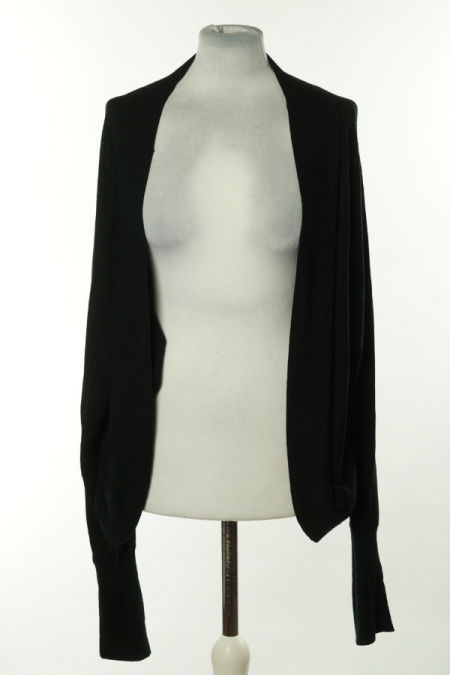 Narzutka czarna sweterkowa