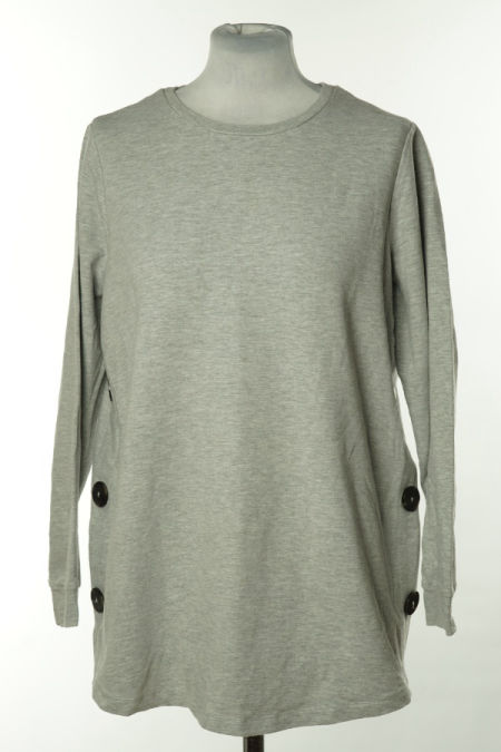 Bluza szara w guziki